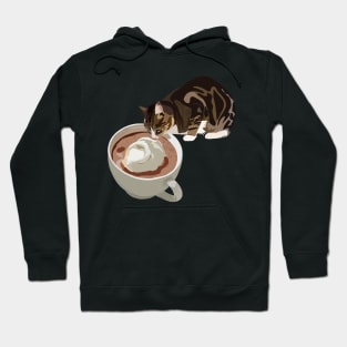 Coffee Cat Hoodie